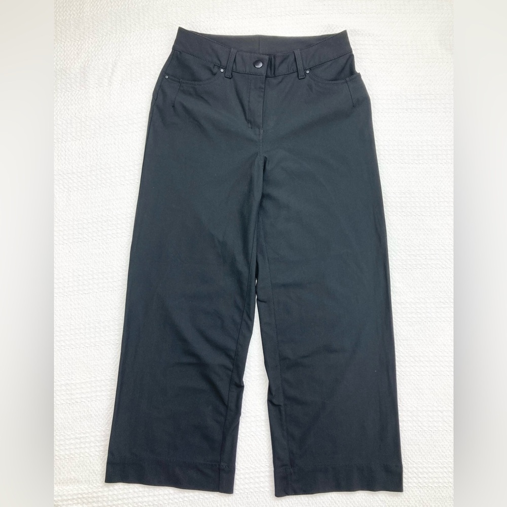 Lululemon Black City Sleek Crop Pants 26